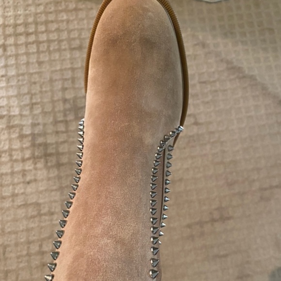 Christian Louboutin Suede Spike Booties - Picture 9 of 15